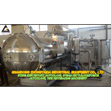 Industrial Retort Water Immerse Food Processing Machine